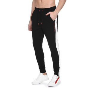 Guess pánské černé teplákové kalhoty - XL (F98J)